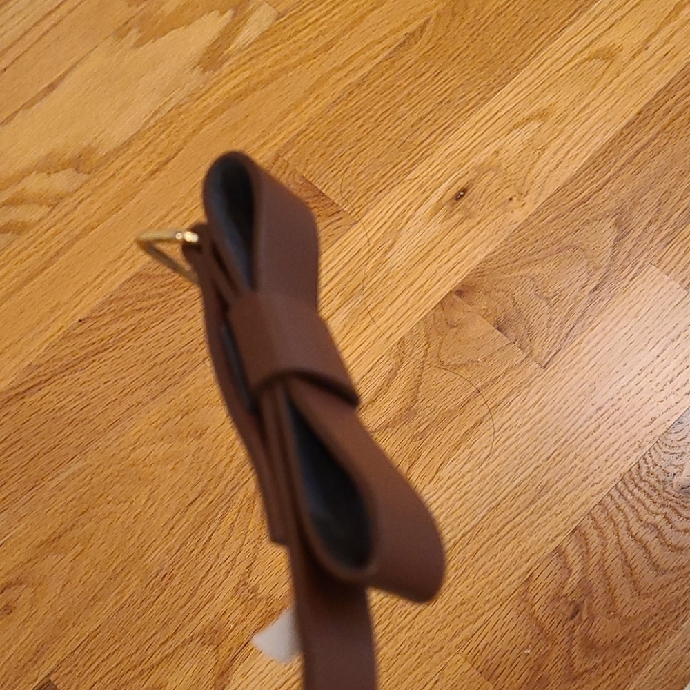 Brown Bow Belt